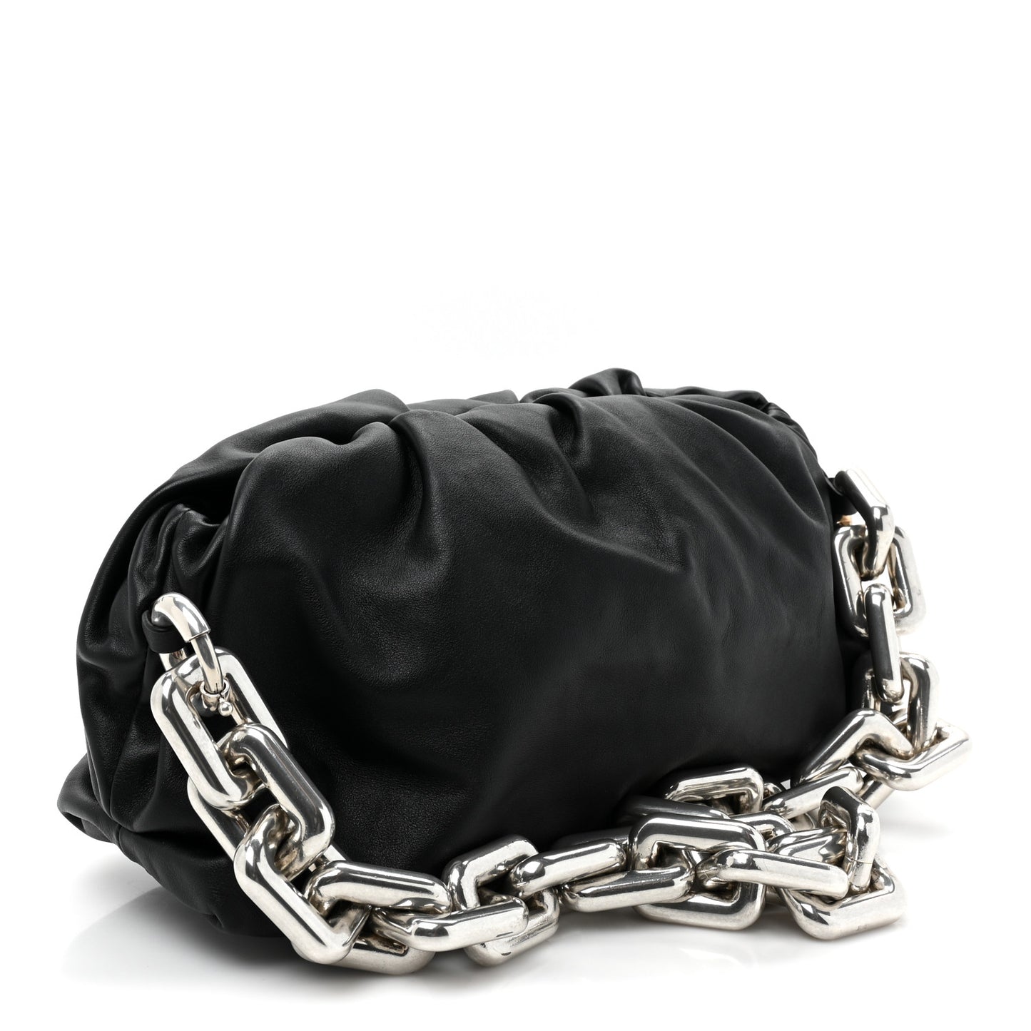 Calfskin The Pouch Chain Black