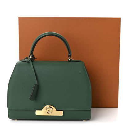 Moynat Taurillon Blush Rejane PM Emerald 10 of 10