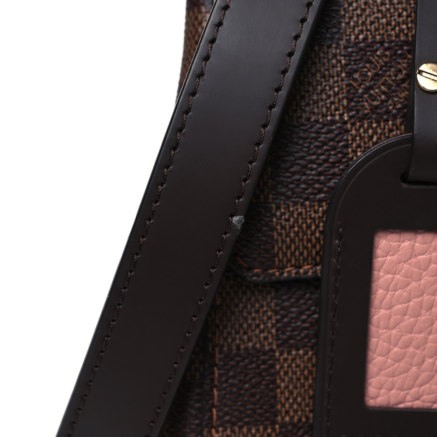 Louis Vuitton Damier Ebene Bond Street BB Magnolia 10 of 11
