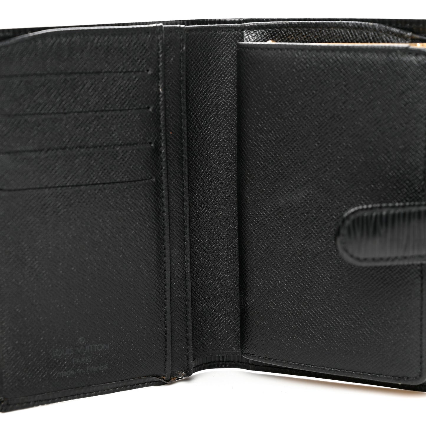 Epi French Purse Wallet Black