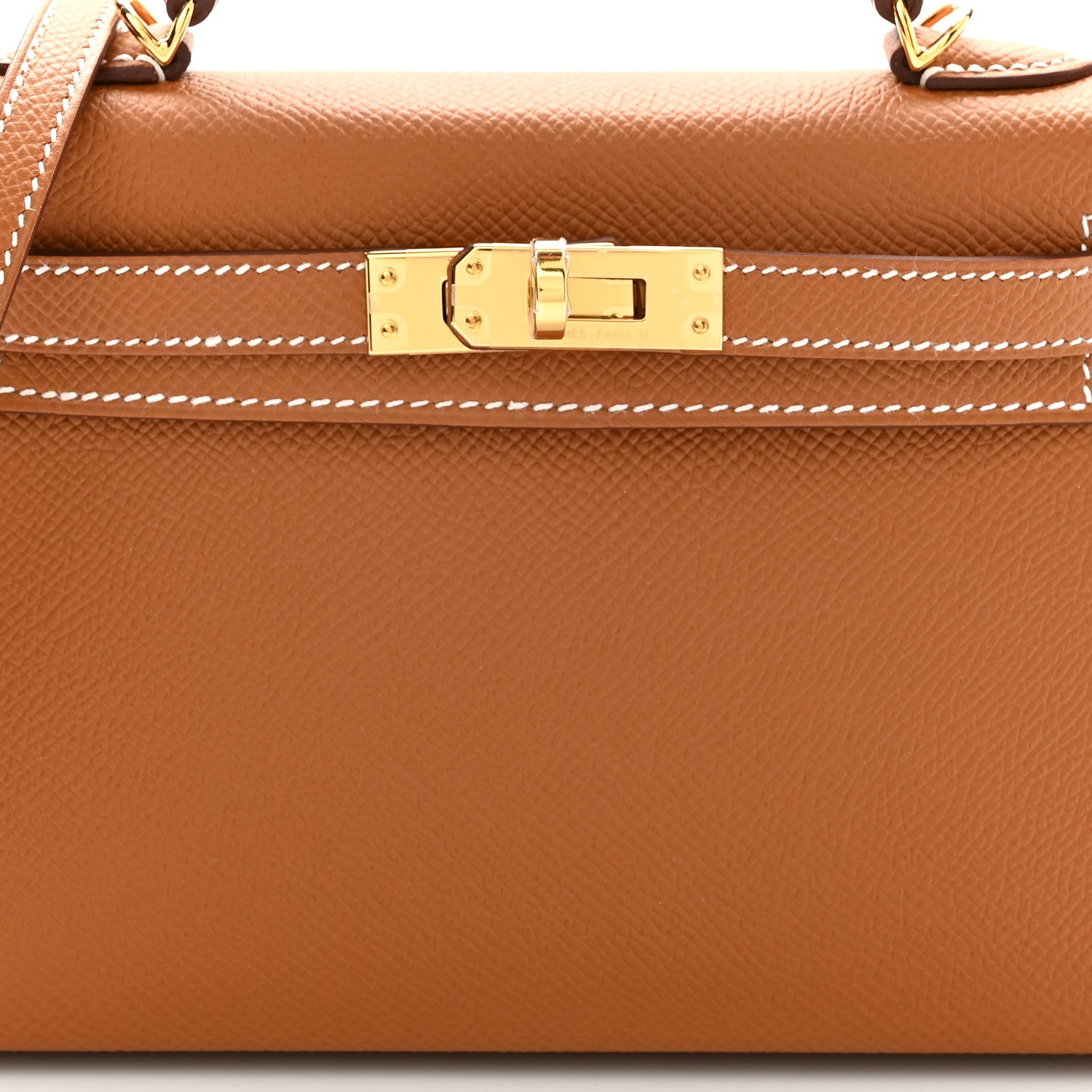 Hermes Epsom Mini Kelly Sellier 20 Gold 6 of 9