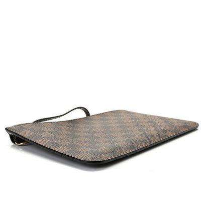 Louis Vuitton Damier Ebene Neverfull MM GM Pochette Rose Ballerine 4 of 8