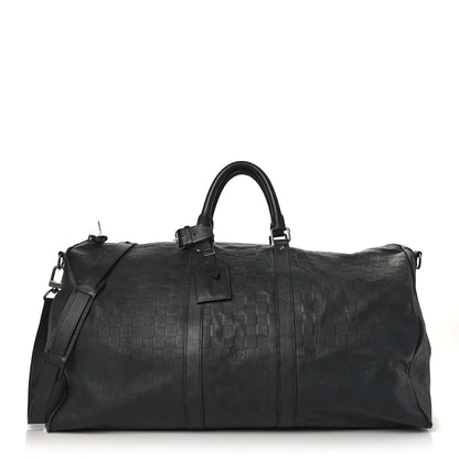 Louis Vuitton Damier Infini Keepall Bandouliere 55 Onyx 1 of 10