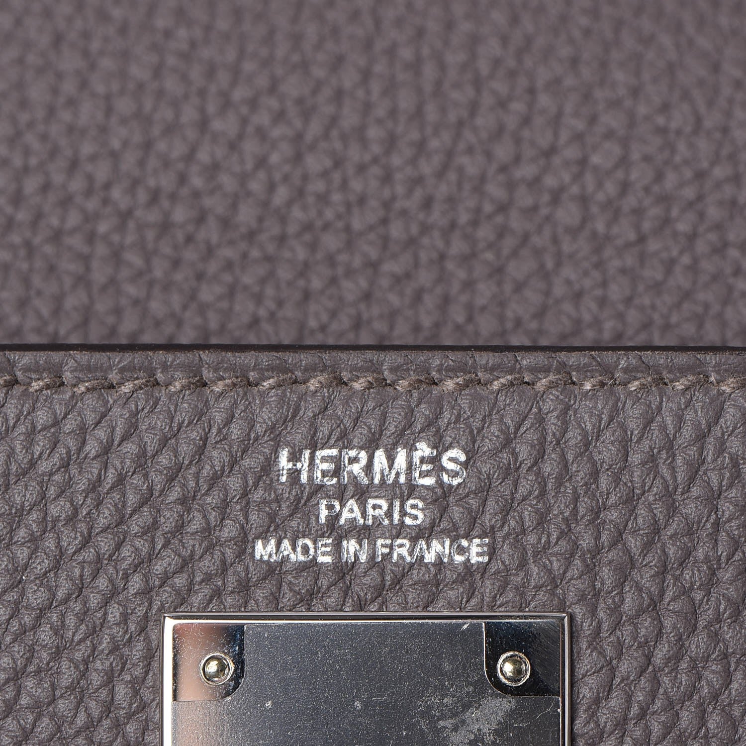 Hermes Togo Kelly Retourne 28 Etain 15 of 35