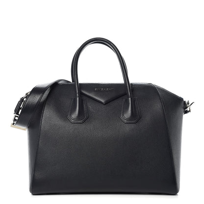 Givenchy Sugar Goatskin Medium Antigona Navy 1 of 10