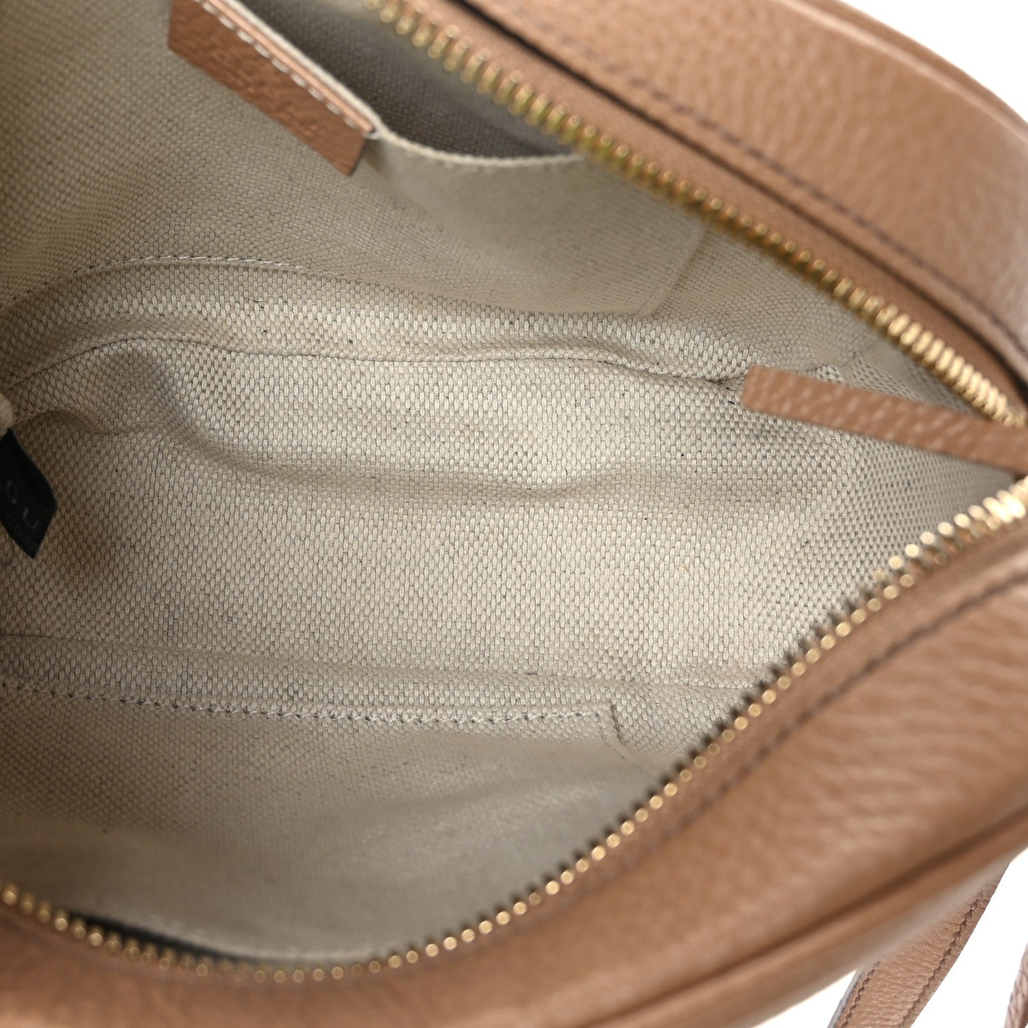 Gucci Pebbled Calfskin Small Soho Disco Bag Camelia 5 of 9