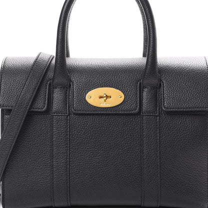 Mulberry Classic Grain Small New Bayswater Black 10 of 10