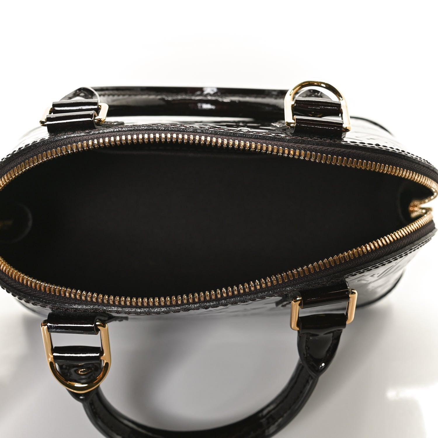Louis Vuitton Vernis Alma BB Amarante 7 of 10