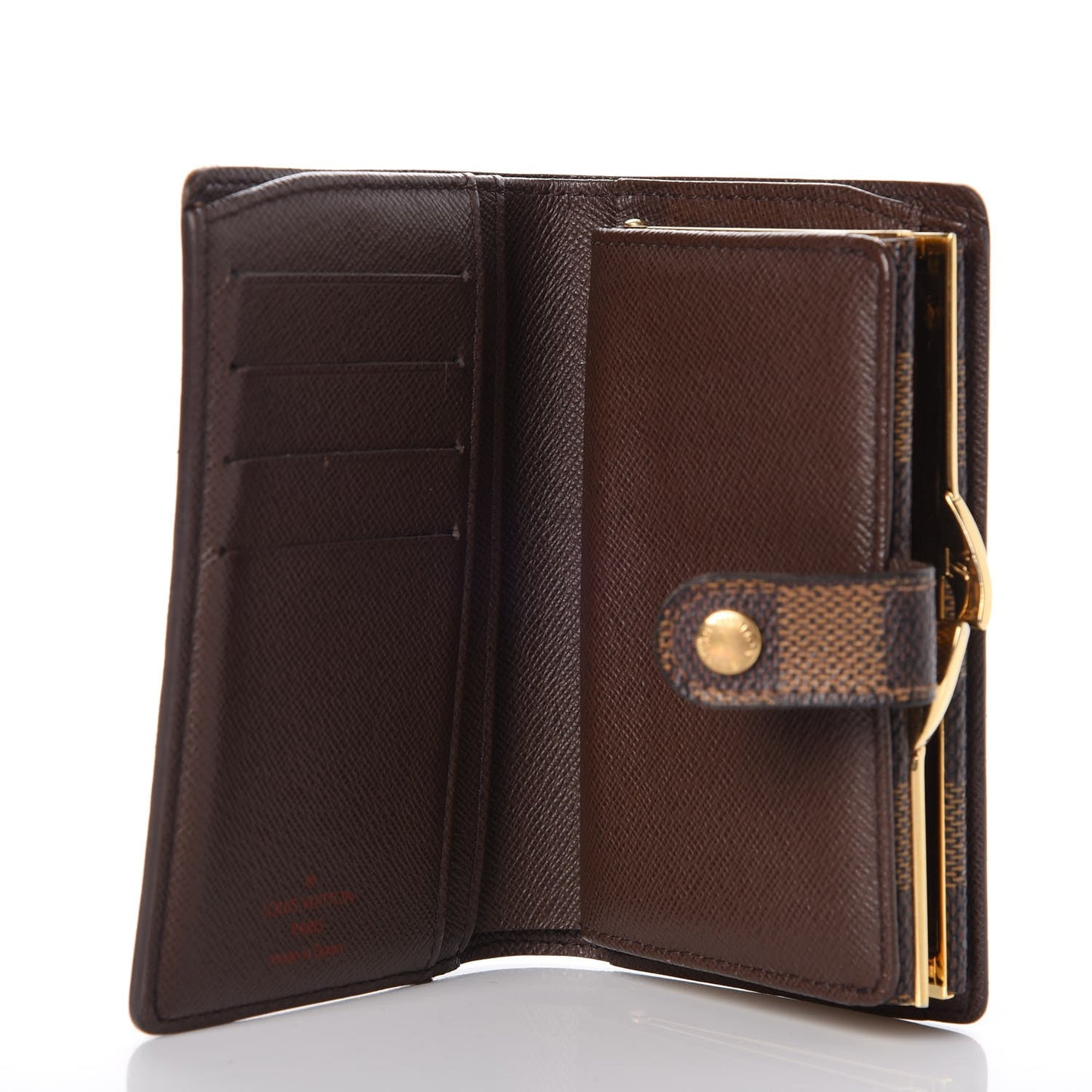 Damier Ebene French Purse Wallet