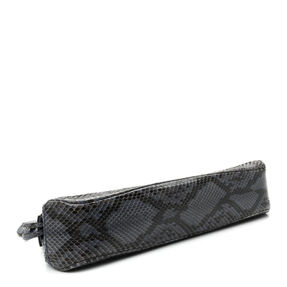 Gucci Python Lady Lock Clutch Blue 4 of 13