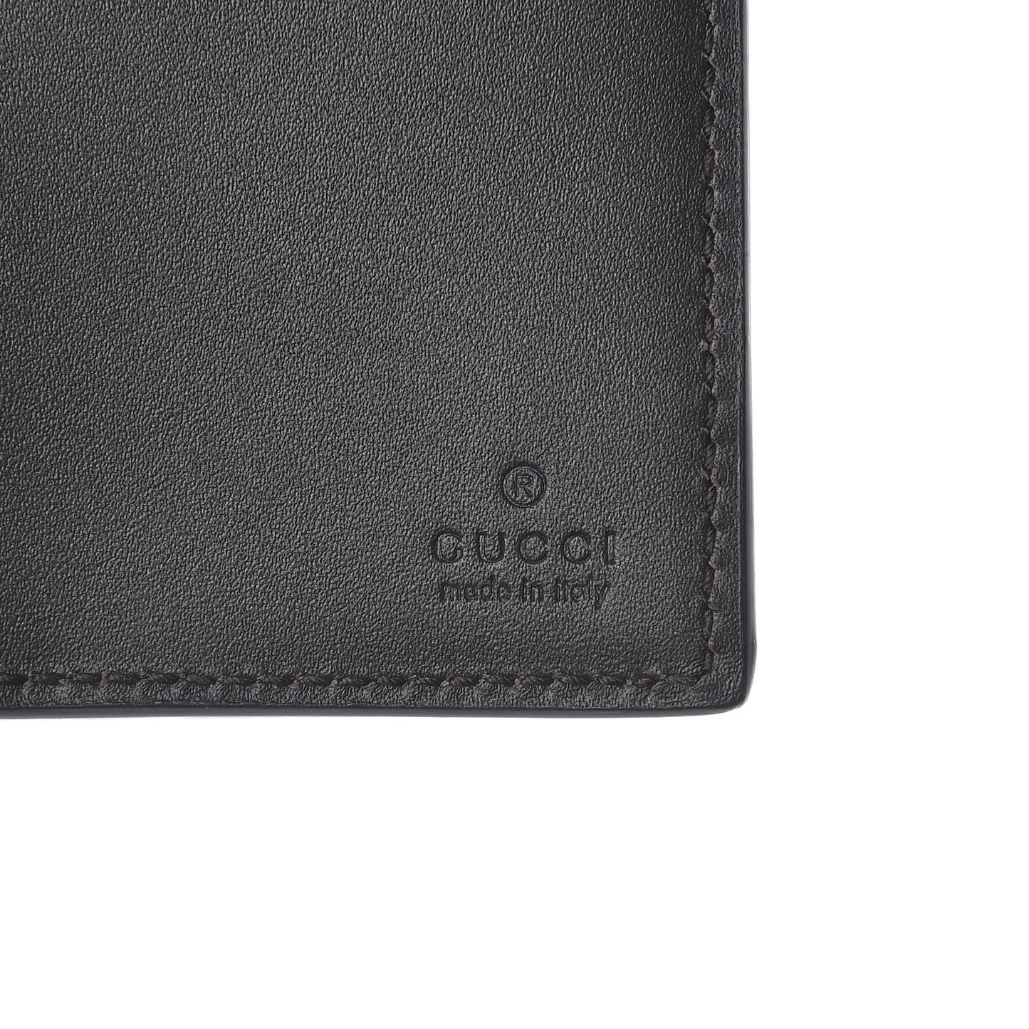 GG Supreme Monogram Selleria Calfskin Web New Web Continental Wallet Beige Ebony Cocoa