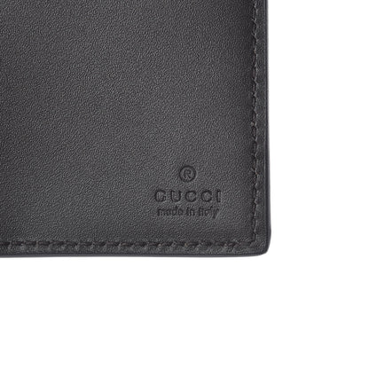 Gucci GG Supreme Monogram Selleria Calfskin Web New Web Continental Wallet Beige Ebony Cocoa 6 of 6