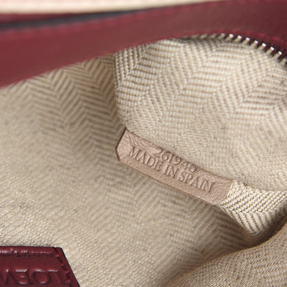 Loewe Calfskin Mini Puzzle Bag Wine Garnet 6 of 8