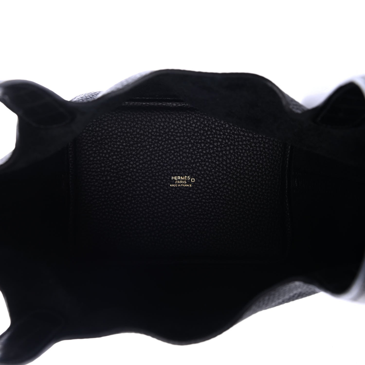 Hermes Taurillon Clemence Matte Alligator Picotin Lock Touch 18 PM Black 4 of 4