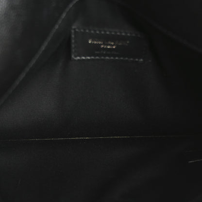 Saint Laurent Grain De Poudre Uptown Pouch Black 5 of 9