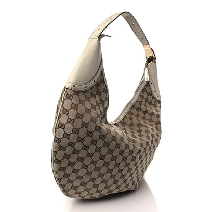 Gucci Monogram Glam Hobo Off White 2 of 8