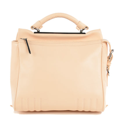 3.1 Phillip Lim 3.1 Calfskin Small Ryder Satchel Apricot 2 of 16