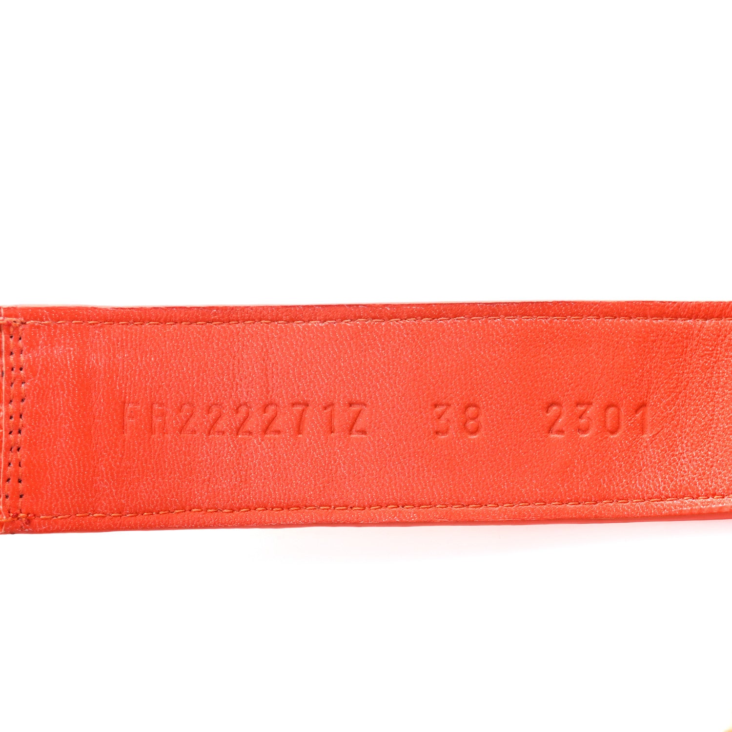 Hermes Lizard Womens Chypre Sandals 38 Orange Synthetique 8 of 8