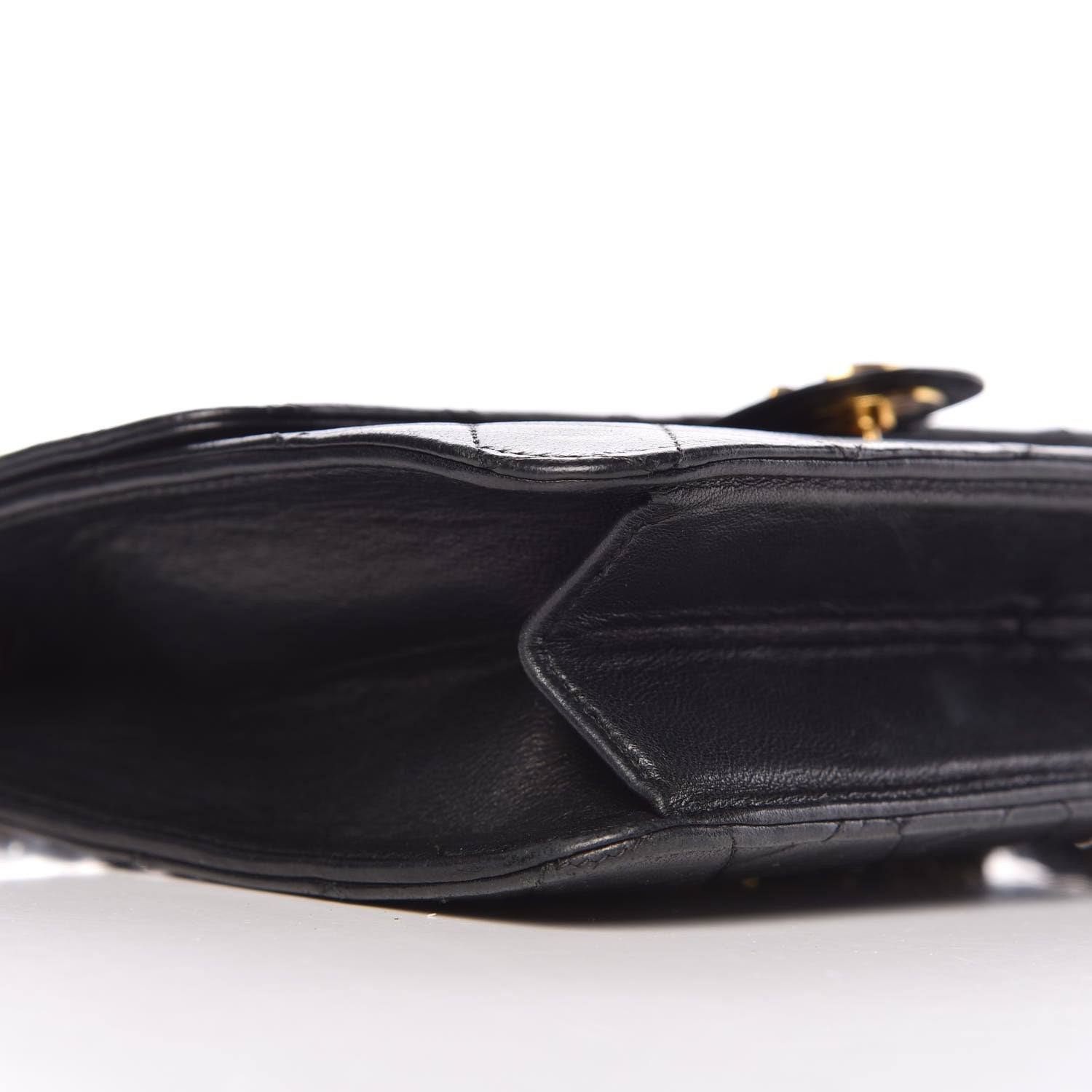 Chanel Lambskin Quilted Small Single Flap Black 9 of 10