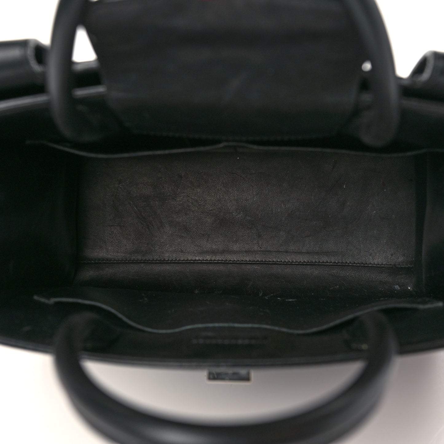 Grained Calfskin Medium Diorever Flap Black