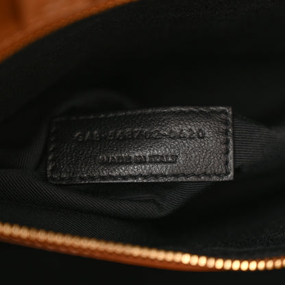Saint Laurent Canvas Calfskin Medium Manhattan Shopper Tote Natural Brown 7 of 11