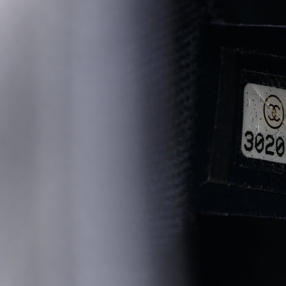 Chanel Caviar Quilted Medium Coco Handle Flap Navy Blue 7 of 10