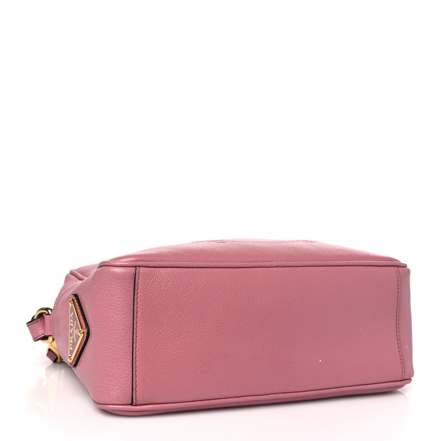 Prada Glace Calfskin Embossed Logo Crossbody Loto 4 of 11