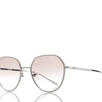 Chanel Round Sunglasses 4251-J Silver Brown 9 of 10