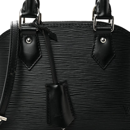 Louis Vuitton Epi Alma BB Black 7 of 9