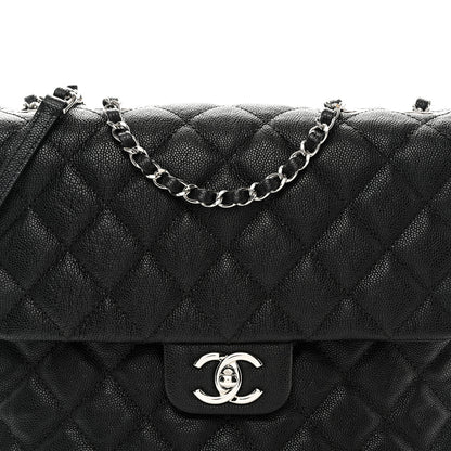 Chanel Caviar Quilted Large Urban Companion Flap Black 8 of 10