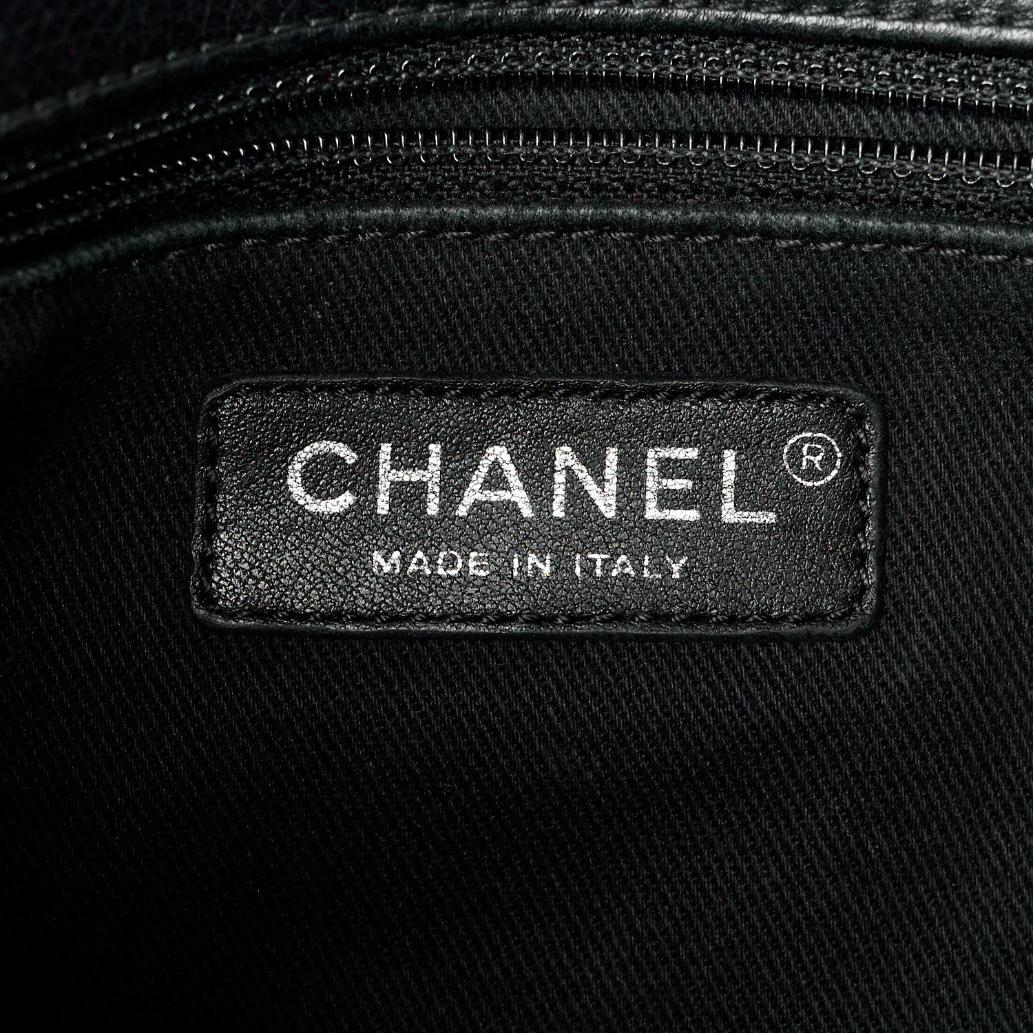 Chanel Calfskin Quilted Jungle Stroll Shoulder Bag Black 6 of 13