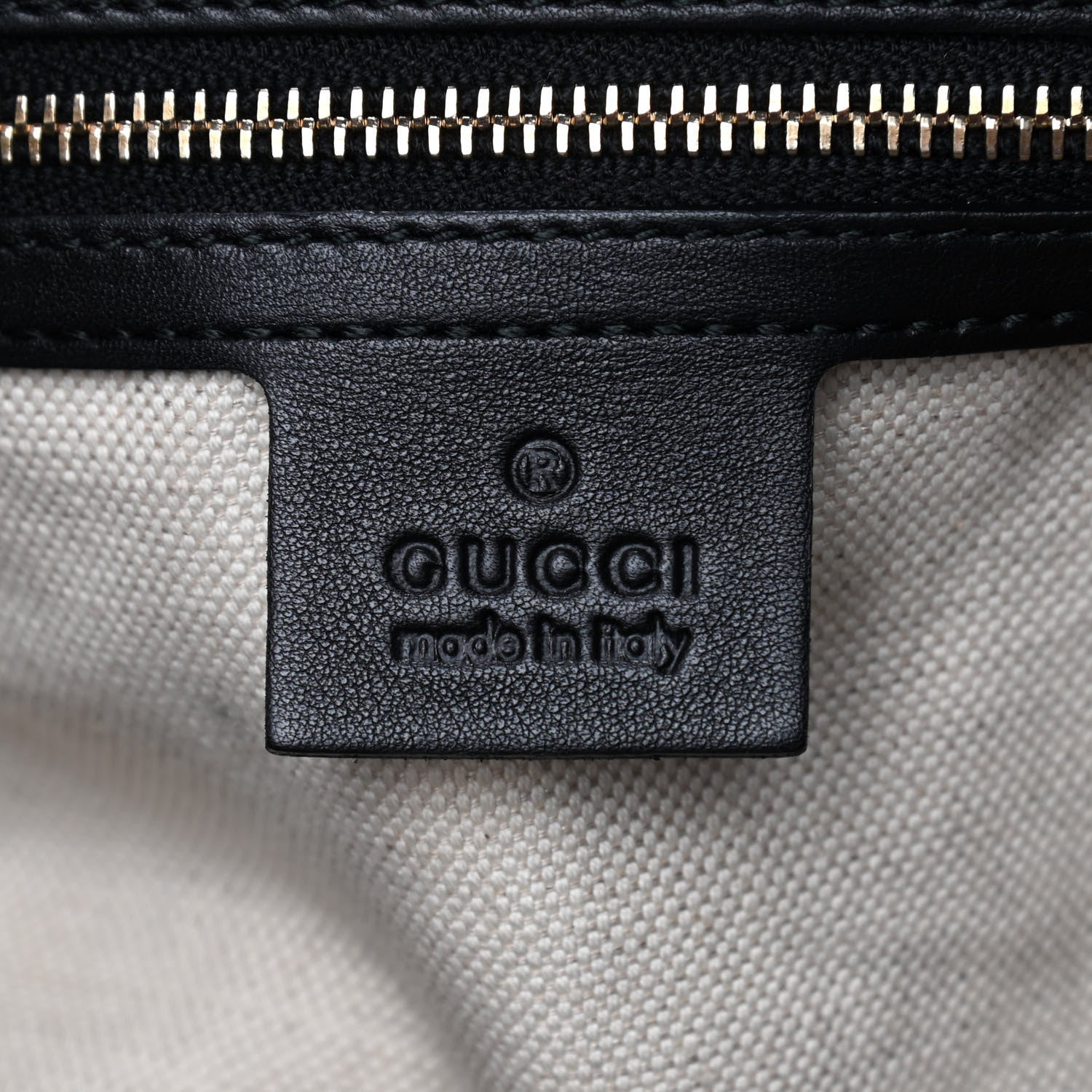 Gucci Calfskin Microguccissima Trim Medium Boston Black 6 of 9