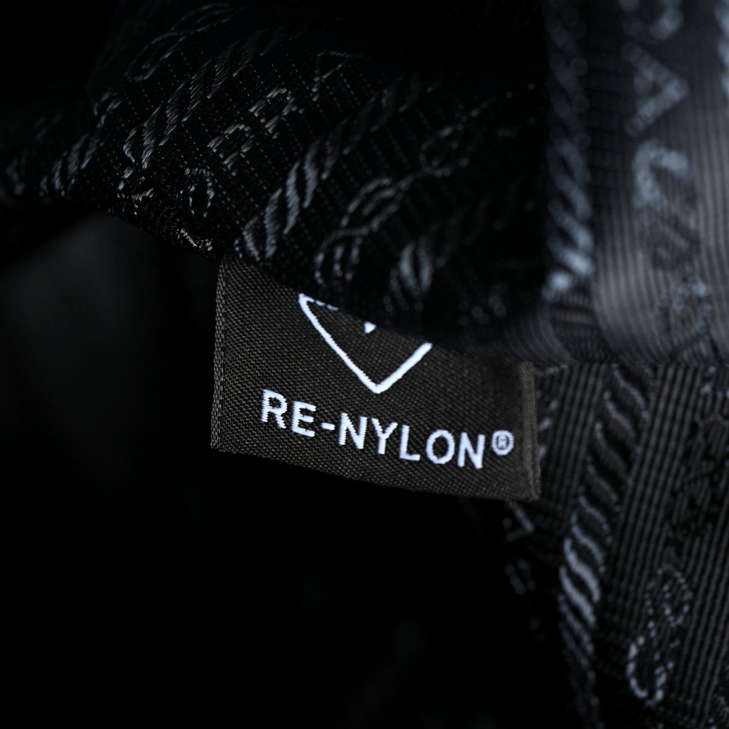 Re-Nylon Saffiano Duffle Bag Navy