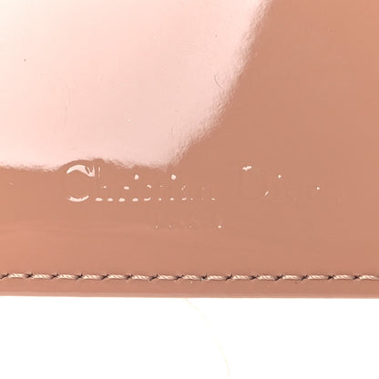 Christian Dior Patent Lady Dior Convertible Clutch Inserts Rose Des Vents 9 of 12