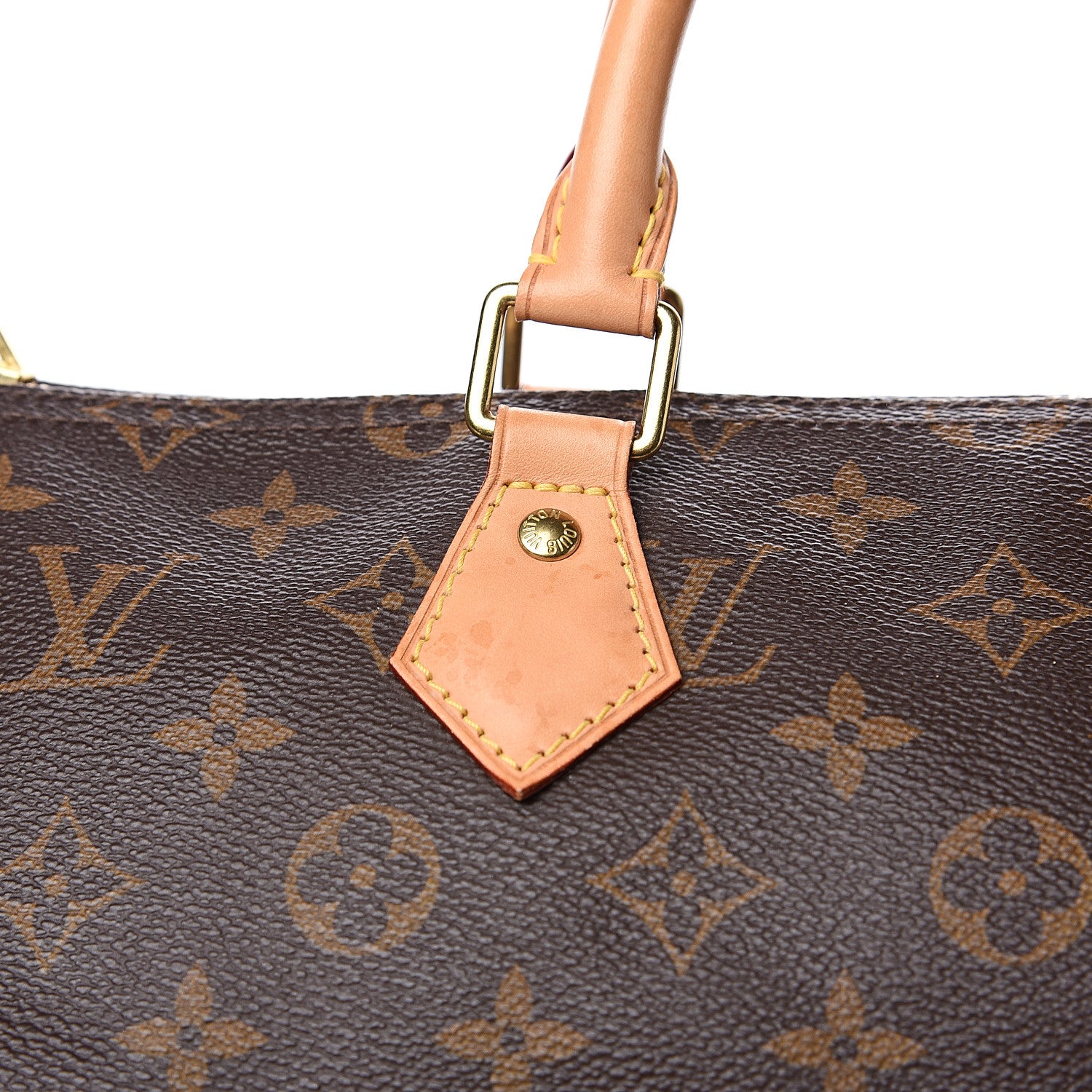Louis Vuitton Monogram Speedy Bandouliere 35 10 of 13