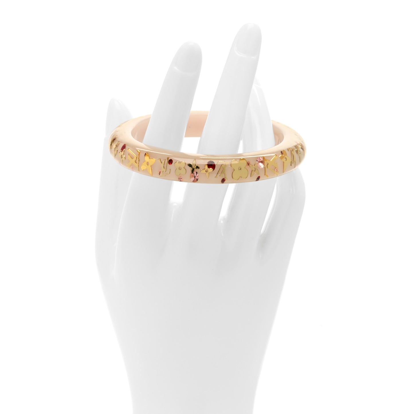 Resin Swarovski Medium Inclusion Bracelet PM Parme