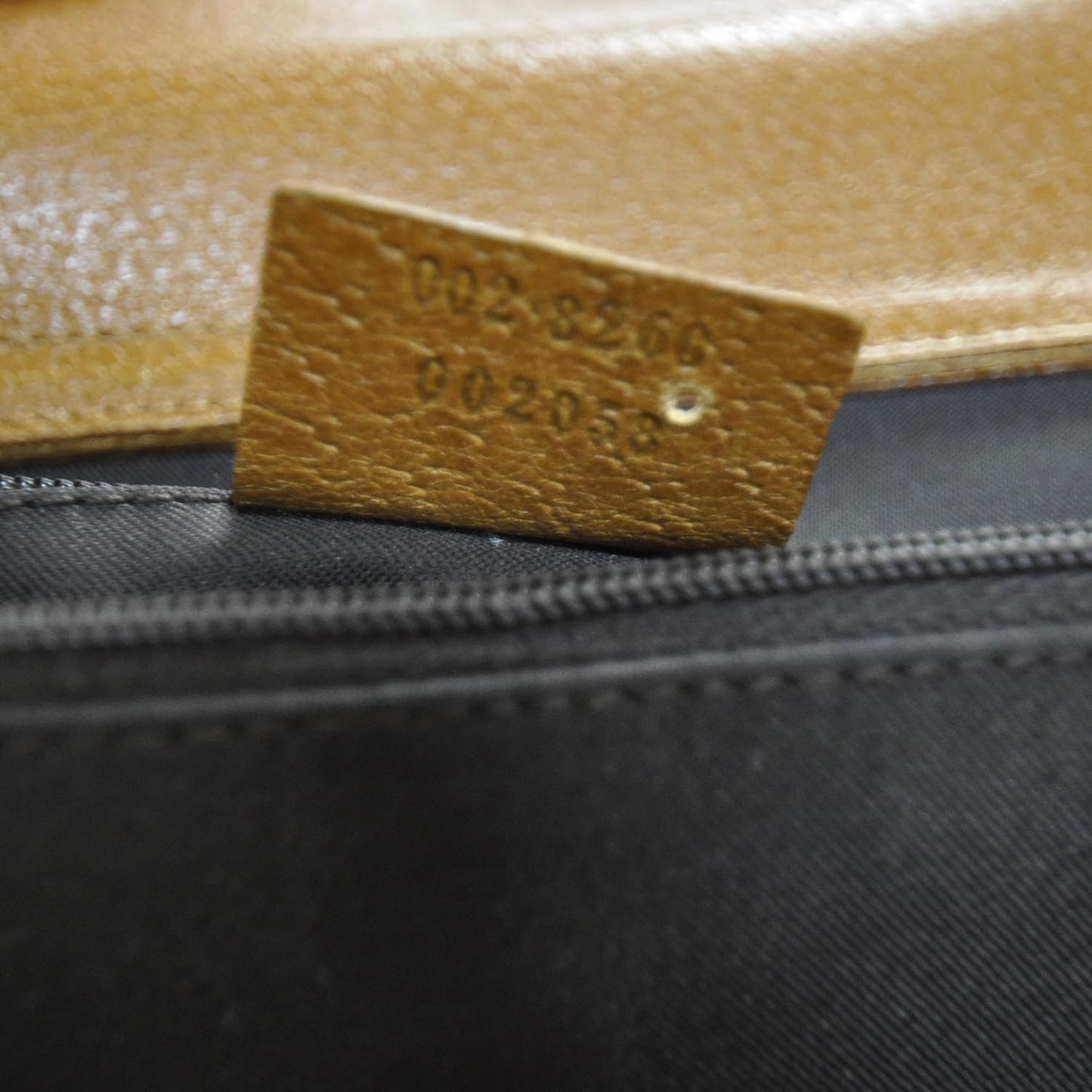 Leather Bamboo Top Handle Tote