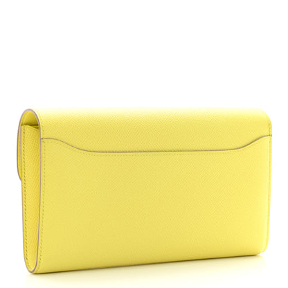 Hermes Epsom Constance Long Wallet Soufre 3 of 10