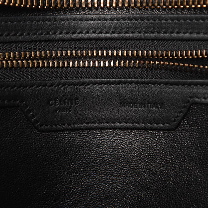 Celine Smooth Calfskin Micro Luggage Black 6 of 11