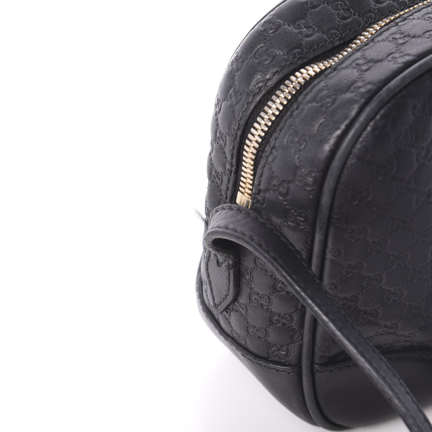 Gucci Microguccissima Mini Bree Messenger Bag Black 8 of 10