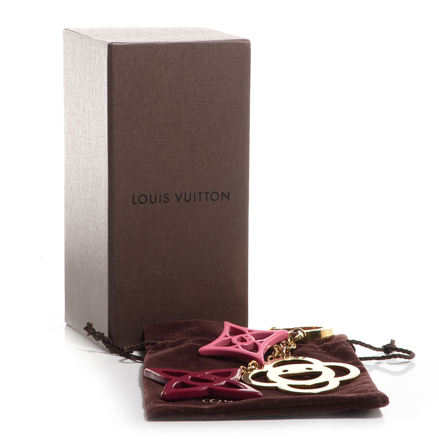 Louis Vuitton Cosmic Blossom Bag Charm Rose 10 of 10