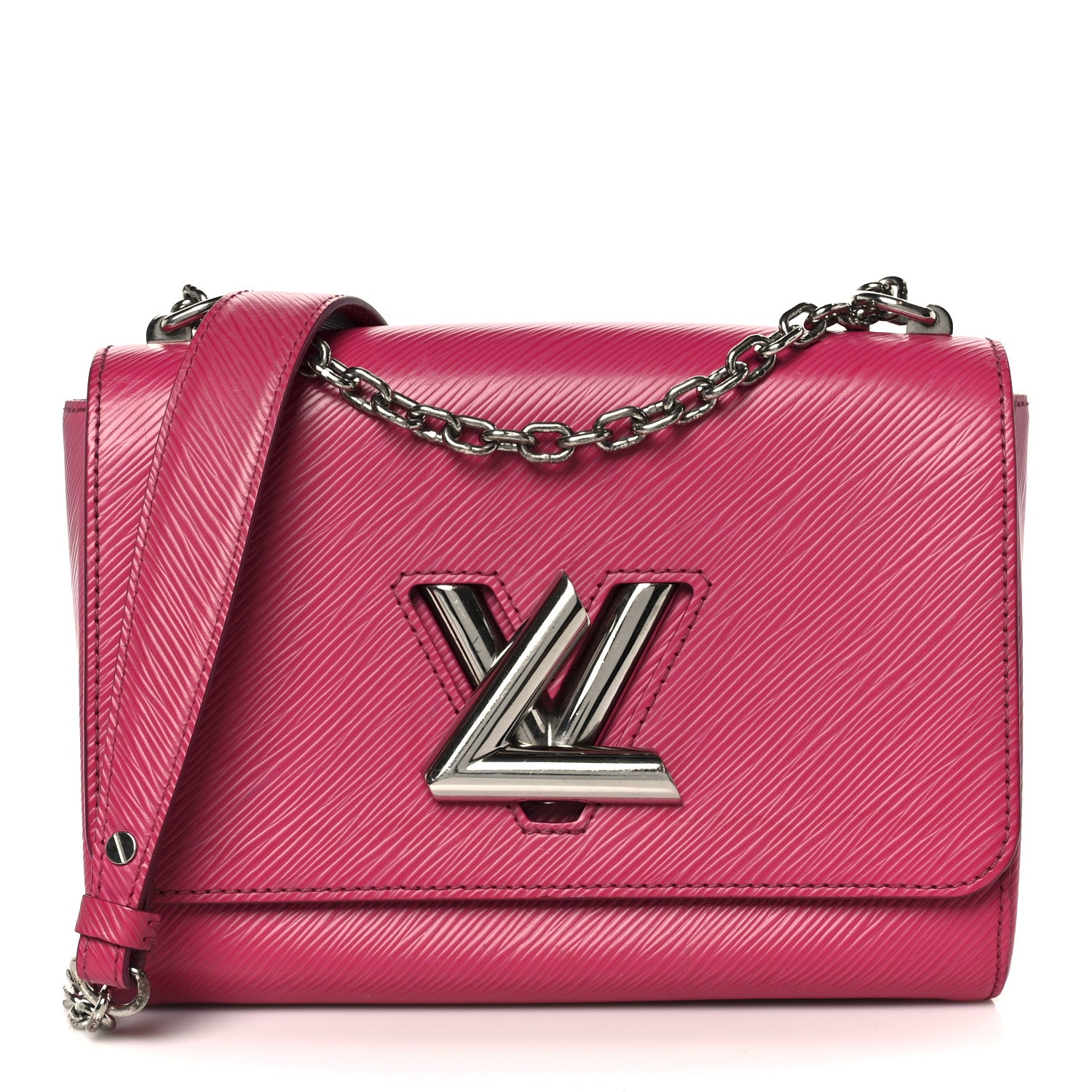 Louis Vuitton Epi Twist Shoulder Bag MM Hot Pink 1 of 11