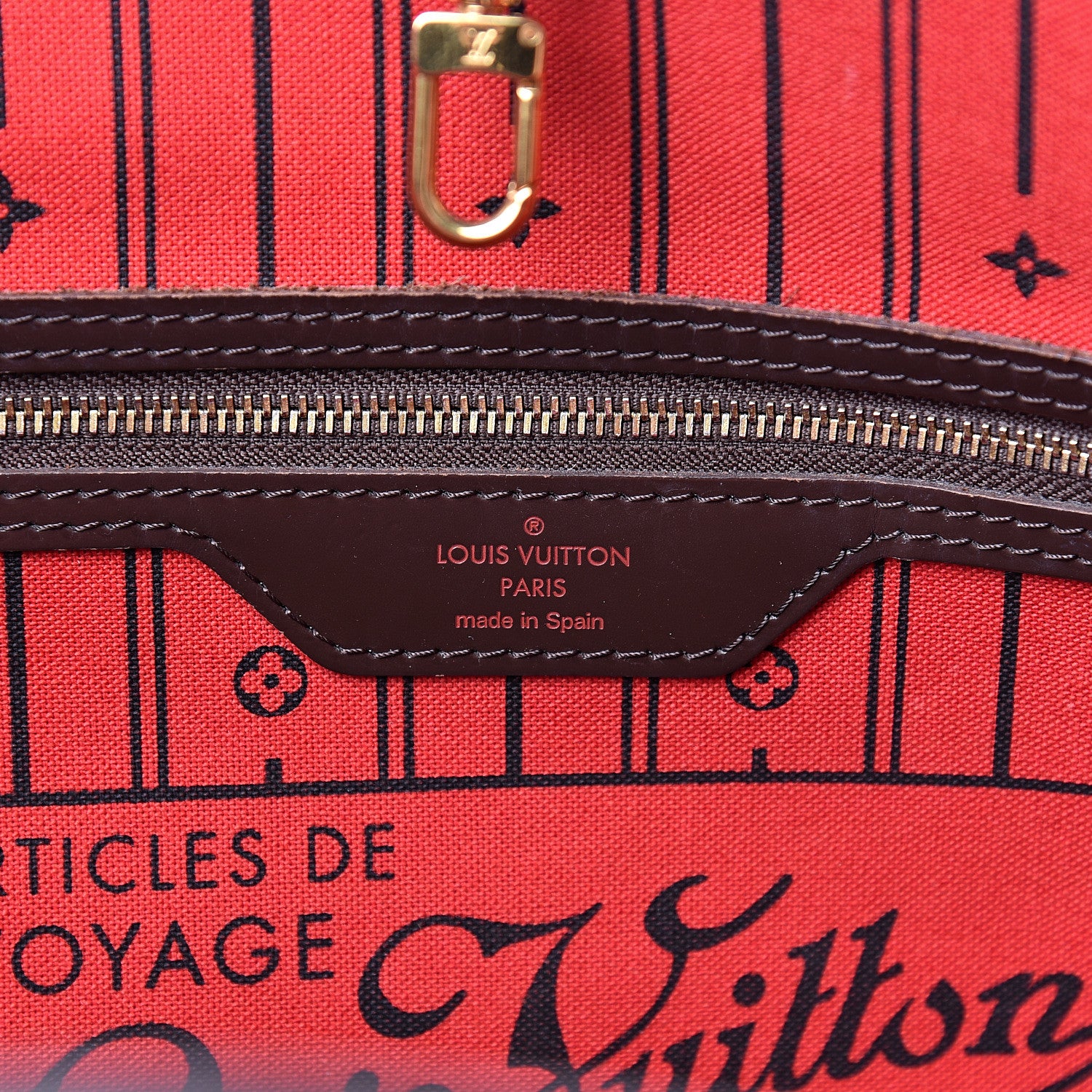 Louis Vuitton Damier Ebene Neverfull MM 5 of 18