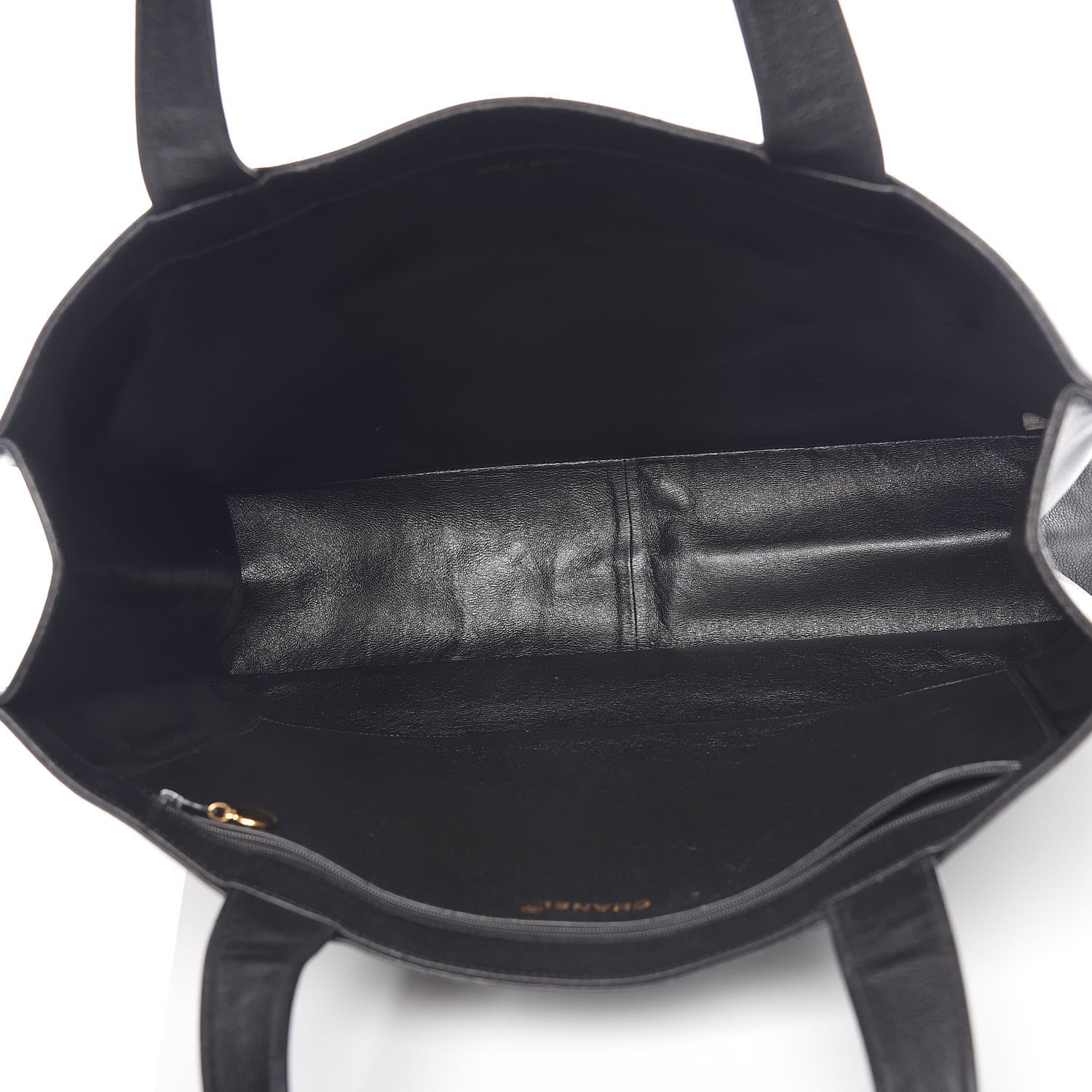 Chanel Caviar CC Tote Black 5 of 13
