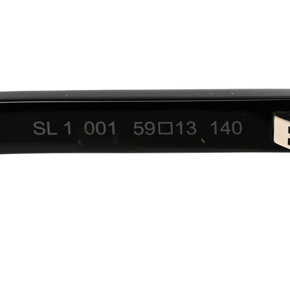 Saint Laurent Acetate SL1 Sunglasses Black 5 of 8