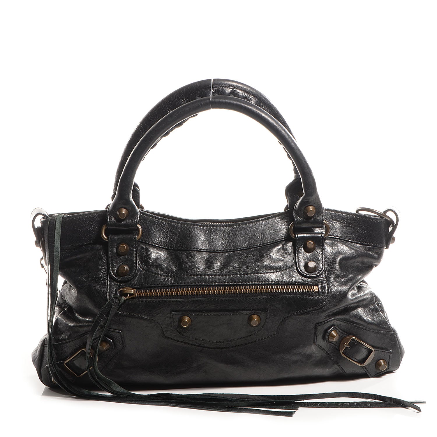 Balenciaga Chevre First Black 1 of 11