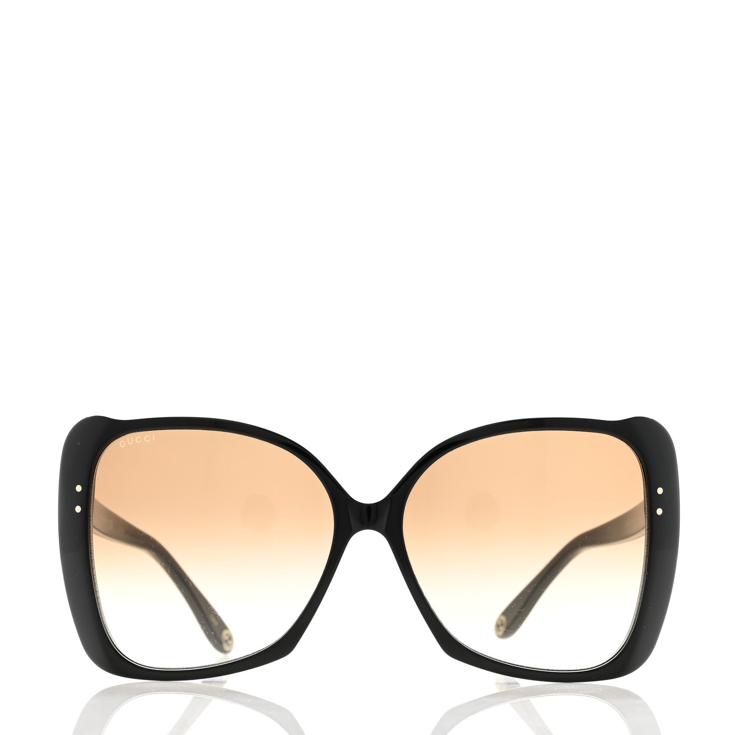 Gucci Acetate Oversize Square Frame GG0471S Sunglasses Black 2 of 8