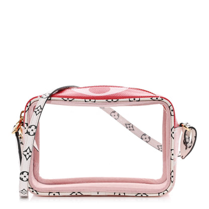 Louis Vuitton Monogram Giant Beach Pouch Rouge 1 of 9