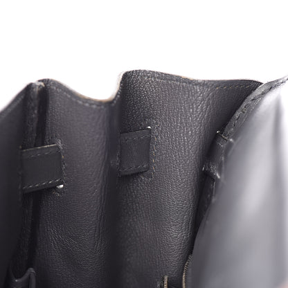 Hermes Box Kelly Retourne 35 Graphite 29 of 41