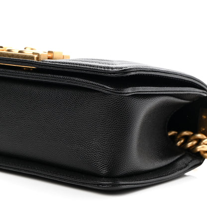 Chanel Caviar Quilted Small Boy Flap Black 8 of 9